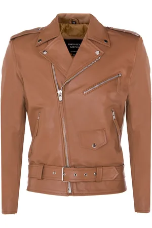 Infinity Leren Brando Biker Rock motorjas van leer
