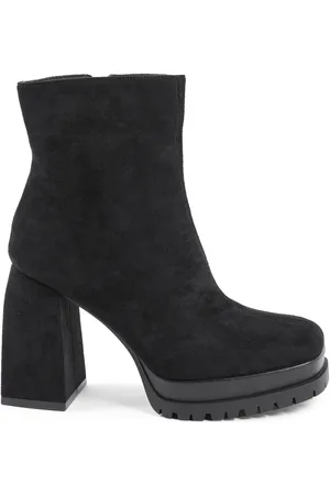 VERSACE V Italia dames enkellaars X712 Nero