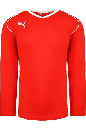 PUMA V5.08 Lange Mouw Shirt V-Hals Heren Voetbal Top 700472 01