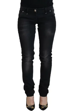 ACHT Authentieke Skinny Jeans Met Logo Details