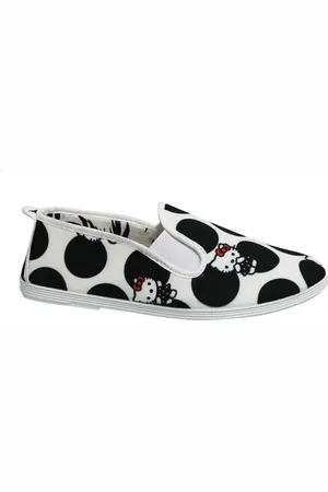 Flossy Style Hello Kitty Dames /Wit Plimsolls