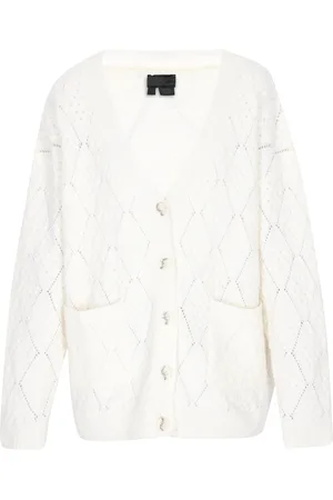 Dreimaster Vest Dames wolwit