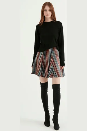HERITA Minirok met patroon