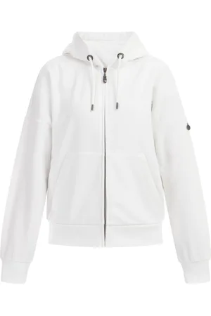 Dreimaster Oversized jas met capuchon Dames wolwit