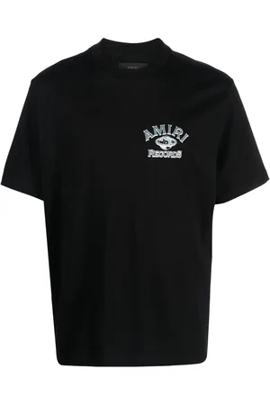 AMIRI Global Records Logo Bedrukt T-shirt in