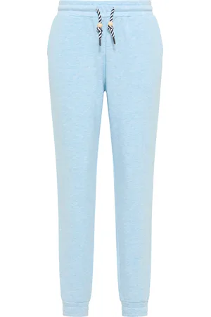 Schmuddelwedda Sweatpants Dames aqua melange