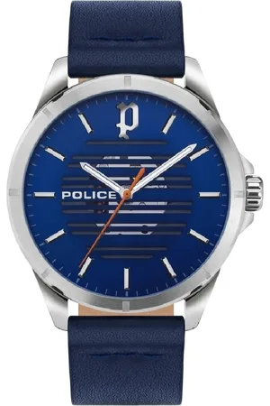 Police Herenhorloge Kwarts Roze Goud