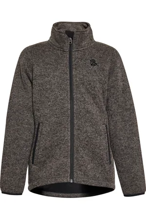 Schmuddelwedda Gebreide fleece jas jongens (kinderen) melange