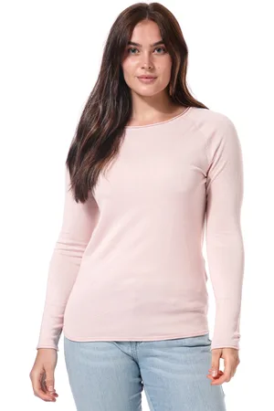 VERO MODA Nellie Glory lichtgewicht gebreide trui voor dames, roze