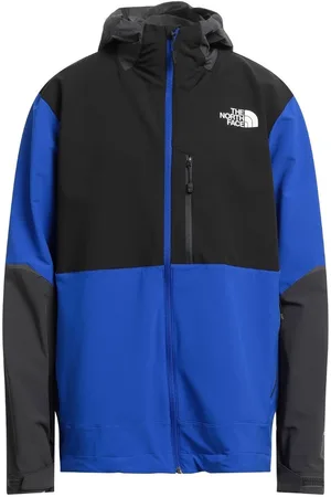 The North Face Dawn Turn hybride blauwe softshell jas