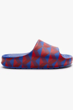 Lacoste Serve 2.0 Sliders voor dames in marine rood