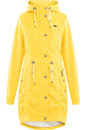 Schmuddelwedda Mackintosh bridgeport Dames Lichtgeel-280
