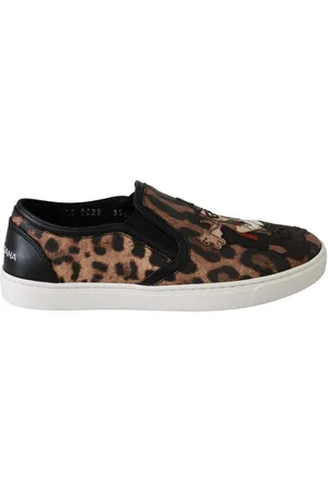 Dolce & Gabbana Instappers Met Luipaardprint
