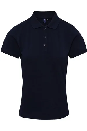 Premier Dames/Dames Coolchecker Plus Poloshirt (Marine)