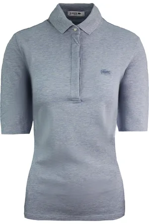 Lacoste Slim Fit Dames Poloshirt Lichtgrijs