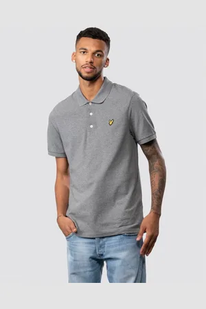 Lyle & Scott Heren poloshirt van effen biologisch katoen