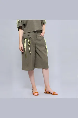 Smart & Joy Casual brede been capri -broek