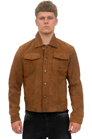 Infinity Heren geit suède jeansjack-Adelaide