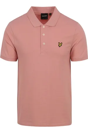 Lyle & Scott Merk borstlogo palmroze poloshirt