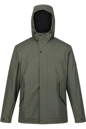 Regatta Heren Sterlings IV Waterdichte Jas (Donkere Khaki)