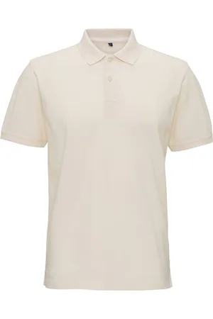 Asquith Herenkust Vintage Wash Polo (Vintage Wit)