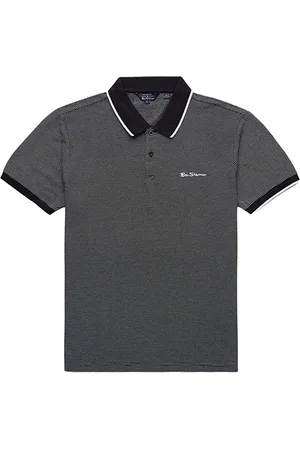 Ben Sherman Gestreept Heren /Wit Poloshirt