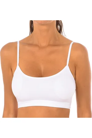 Kisses and Love Micofibra Bamboe kanten top met ronde hals 708 vrouw