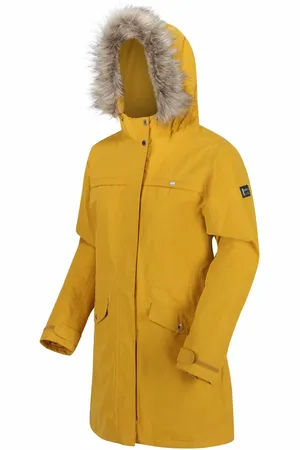Regatta Dames/dames Serleena II Bont Geïsoleerde Winter Parka (Mosterdzaad)