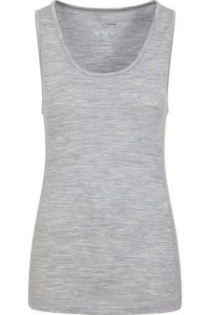 Mountain Warehouse Dames/Dames Merino Wollen Cami Vest Top (Lichtgrijs)