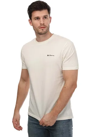 Ben Sherman Heren Script Logo T-shirt in