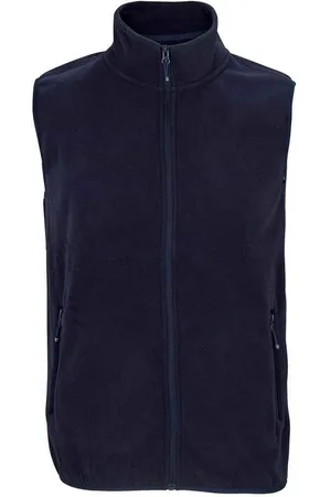 Sols Uniseks Microfleece gerecyclede bodywarmer voor volwassenen (Marine)