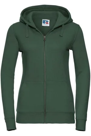 Russell Athletic Russell Dames/Dames Authentic Full Zip Hoodie (Fles )