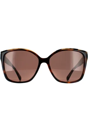 Michael Kors MK2201 Malia 395173 donkere tortoise en crë¨me tortoise bruine zonnebril