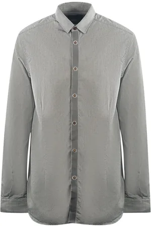 Diesel Plain Grey Long Sleeve Shirt