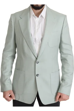 Dolce & Gabbana Mint Single Breasted Kasjmier Blazer Jasje