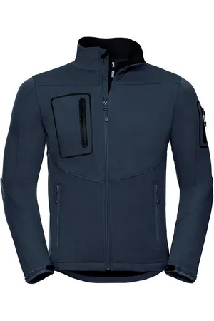 Russell Athletic Russell Heren Sport Zachte Shell Jas (Franse marine)