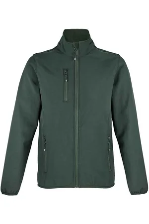 Sols Dames/Dames Falcon Softshell gerecyclede Soft Shell jas (Bosgroen)