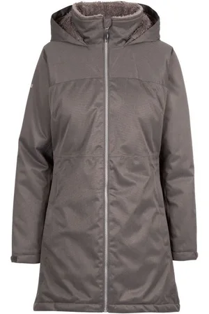 Trespass Dames/dames gewatteerde winterjas (Donkergrijs mergel)