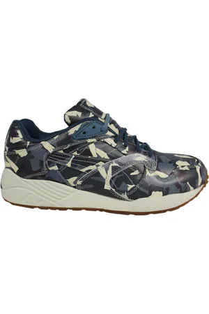 PUMA XS 850 x BWGH Camo Blue Leather Lace Up Herentrainers 357384 01 X25A