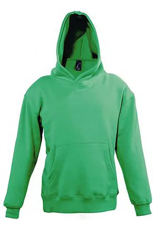 Sols Kinderen/Kinderen Slam Hooded Sweatshirt (Kelly )