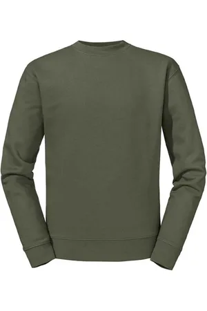 Russell Athletic Russell Heren Authentiek Sweatshirt (Olijfgroen)