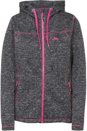 Trespass Dames Odella Fleece Jas (Zwart)