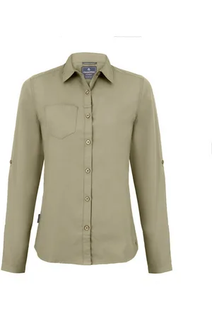 Craghoppers Dames/dames Expert Kiwi Shirt met lange mouwen (Kiezelsteentjes)