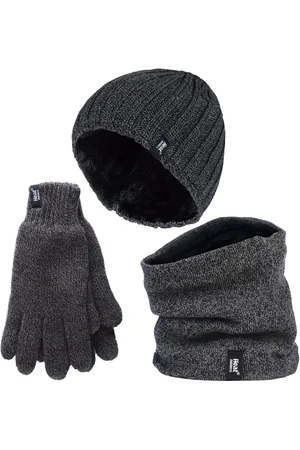 Heat Holders Heren Muts, Sjaal & Handschoenen Set - Winter Accessoires Set