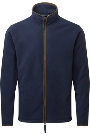 Premier Heren Artisan Fleece Jas (Marine / Bruin)