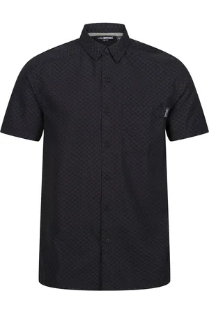 Regatta Heren Mindano VIII Criss-Cross overhemd ( /Ash)