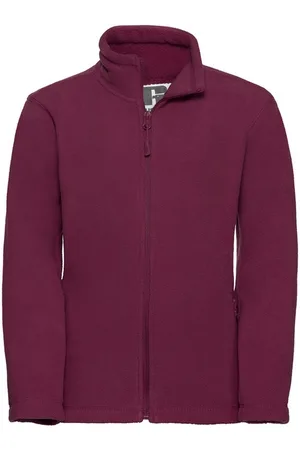 Russell Athletic Russell Kinder/Kids Fleece Jas (Bourgondië)
