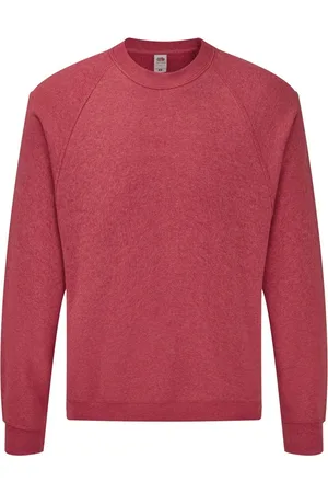 Fruit Of The Loom Heren Raglan Mouwen Belcoro® Sweatshirt (Heather )