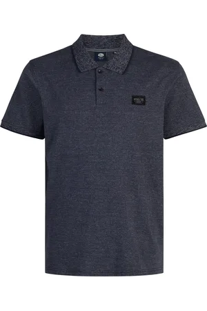 Petrol Industries Heren Plus Size Klassieke Polo Arctic