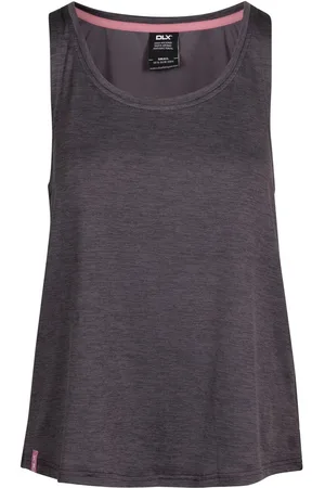 DLX Trespass Dames/Dames Joanne Marl Vest Top (Donkergrijs mergel)